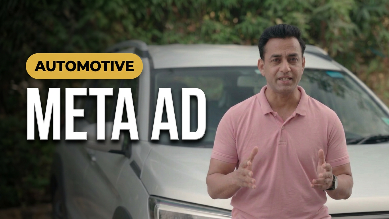 Mahindra First Choice live-action Meta ad video produced by FlowInk Pictures