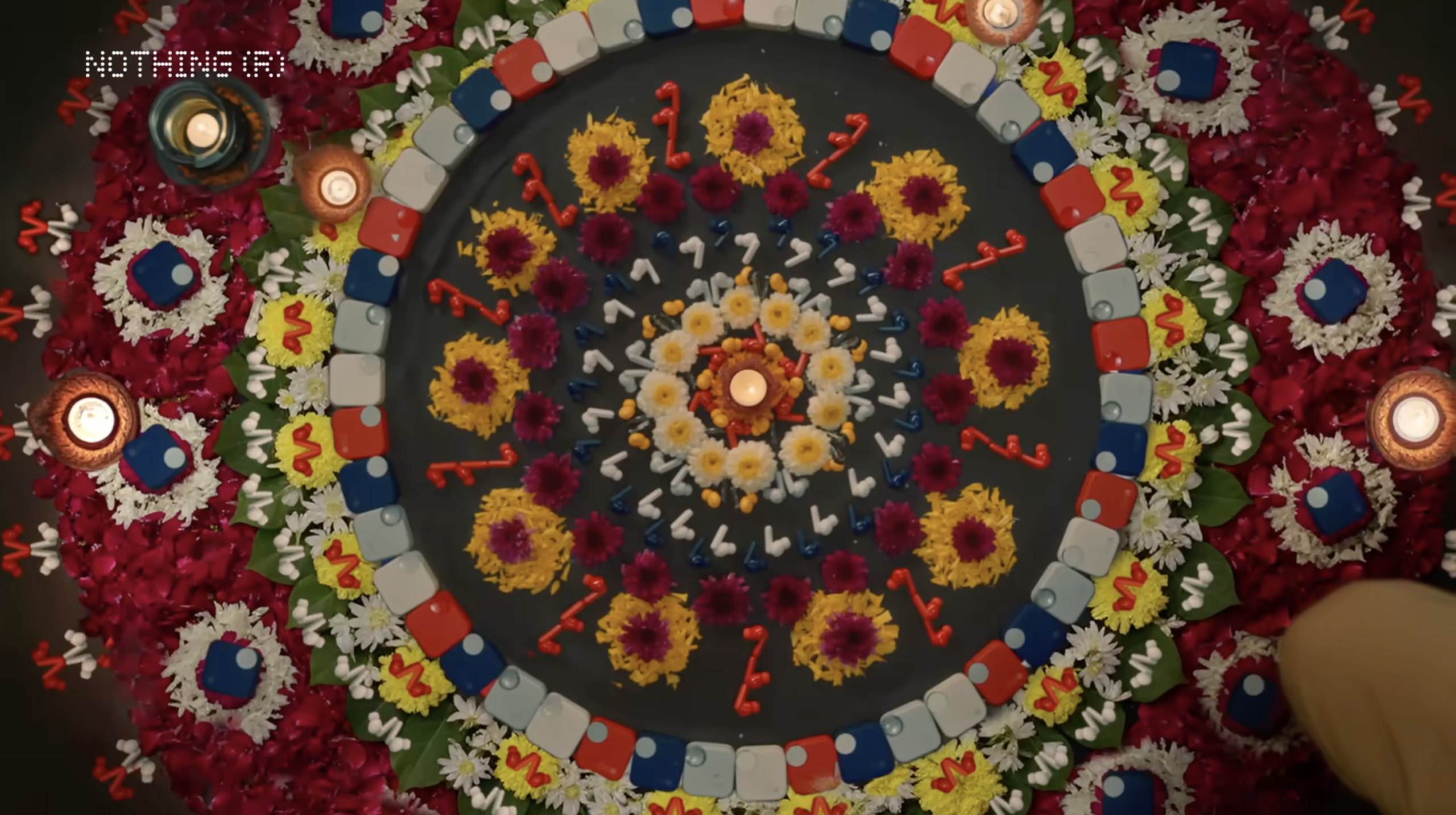 Diwali advertising visuals highlighting festive brand video production